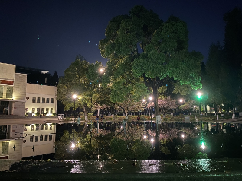 Campus at Night 